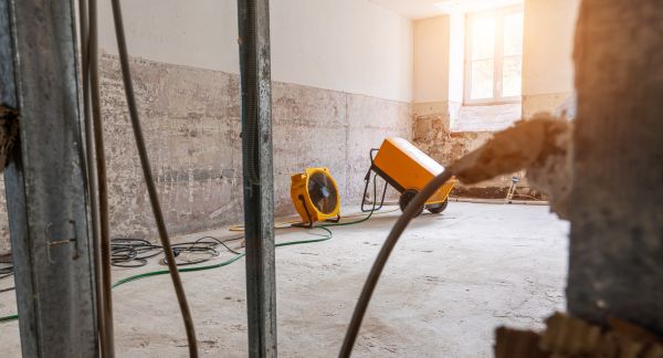 Basement Water Damage Repair in Hilliard